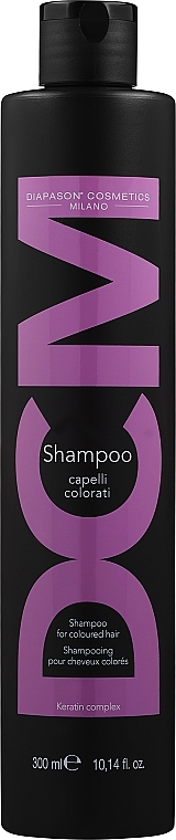 Шампунь для защиты цвета и восстановления окрашенных волос - DCM Keratin Complex Shampoo For Coloured Hair — фото N1