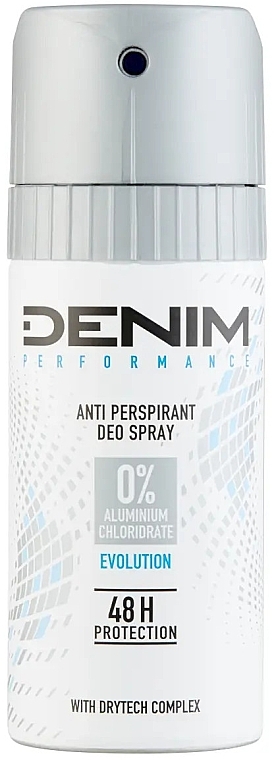 Спрей-дезодорант - Denim Evolution 0% Aluminium 48h — фото N1