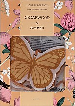 Парфумерія, косметика Освіжувач повітря "Кедр і амбра" - Avon Home Fragrance Hanging Fresheners Cedarwood & Amber