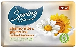 Зволожувальне мило "Ромашка та гліцерин" - Spring Blossom Chamomile & Glycerine Moisturizing Soap — фото N1