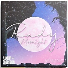 Палетка хайлайтеров для лица - Makeup Obsession X Rady Moonlight/Sunlight Highlighter Palette — фото N4
