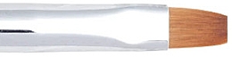 Пензлик для нанесення гелю плоский, 04 - NeoNail Professional Expert Flat Gel Brush — фото N2