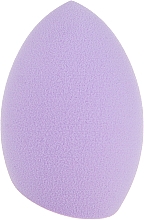 Спонж для макияжа, сиреневый - Tools For Beauty Olive Cut Makeup Sponge Purple — фото N1