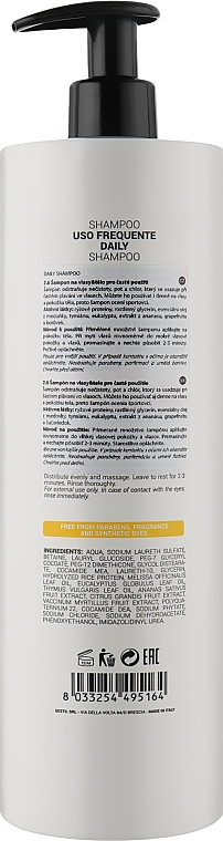 Шампунь для частого використання - Gestil Daily Shampoo — фото N4