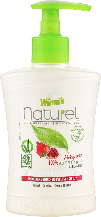 Жидкое мыло с натуральными экстрактами граната - Winni's Naturel  — фото N1