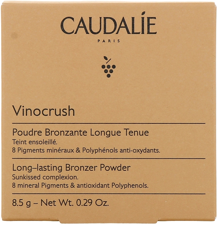 Бронзувальна пудра для обличчя - Caudalie Vinocrush Long-Lasting Bronzer Powder — фото N2