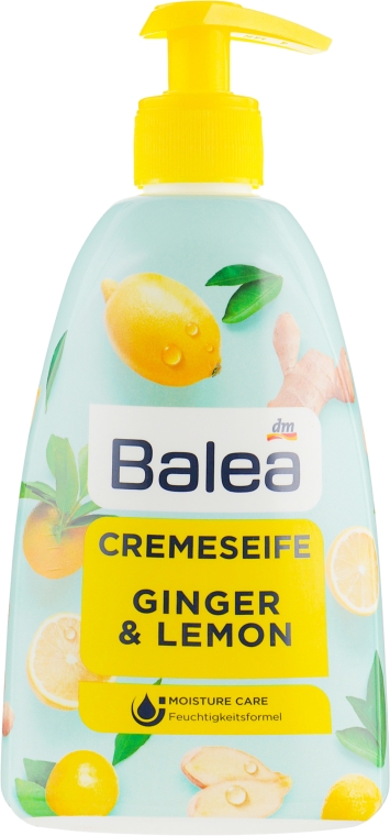 Жидкое крем-мыло для рук "Имбирь и лимон" - Balea Cream Soap Ginger & Lemon — фото N2