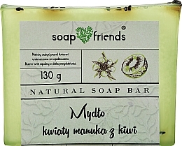 Натуральне мило "Квіти мануки й ківі" - Soap&Friends — фото N1