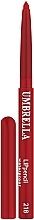 Духи, Парфюмерия, косметика Механический водостойкий карандаш для губ - Umbrella Waterproof Lip Pencil