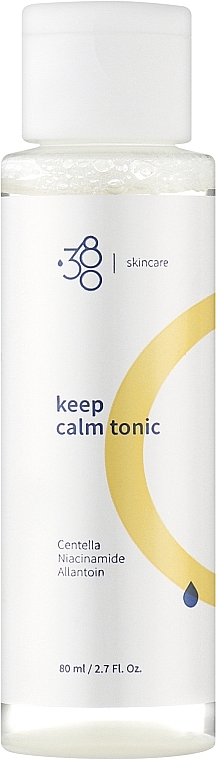 Успокаивающий тоник с центелой для лица - 380 Skincare Tonic — фото N1