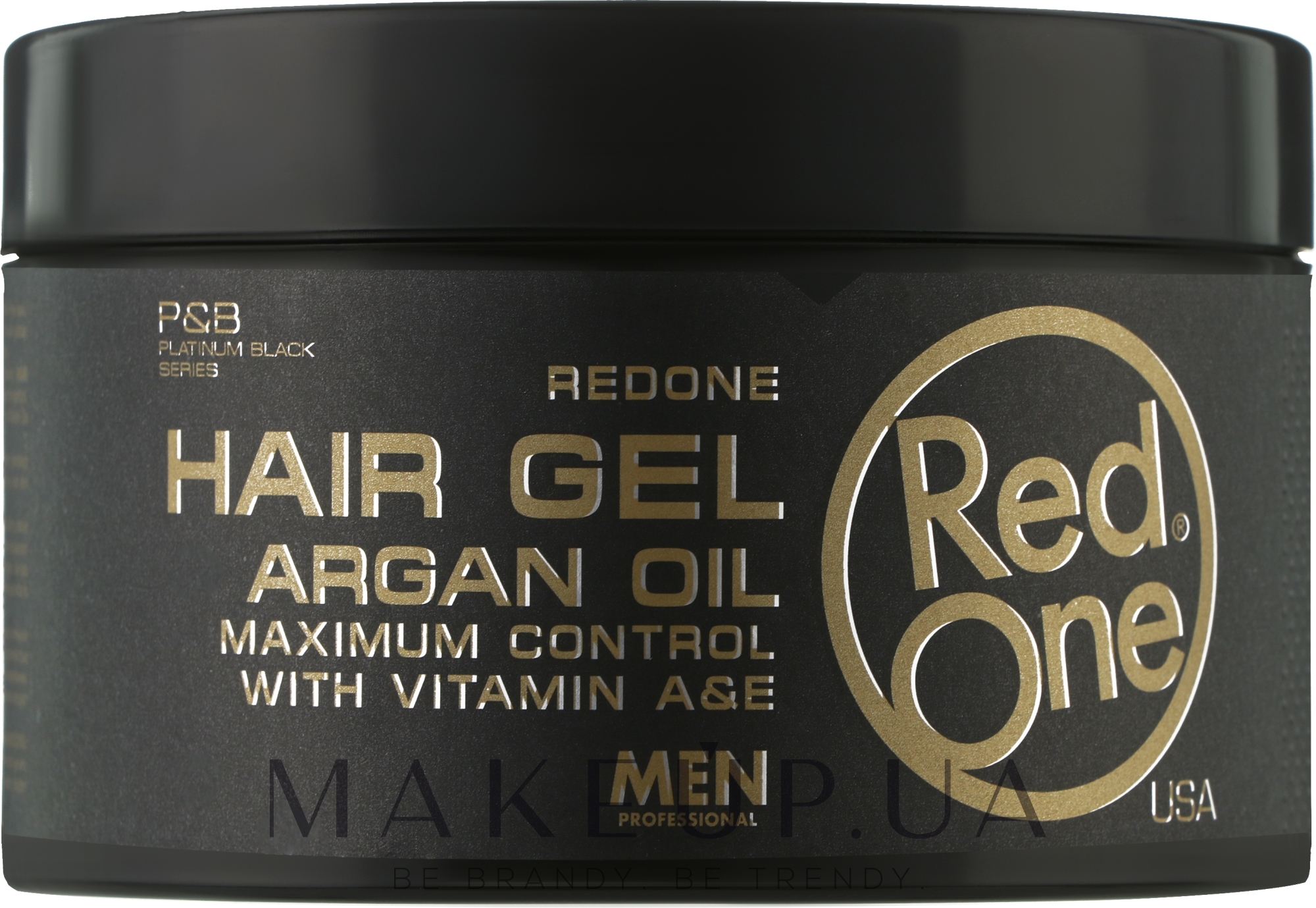 Гель для волосся ультрасильної фіксації з аргановою олією - Red One Hair Gel Argan Oil — фото 450ml
