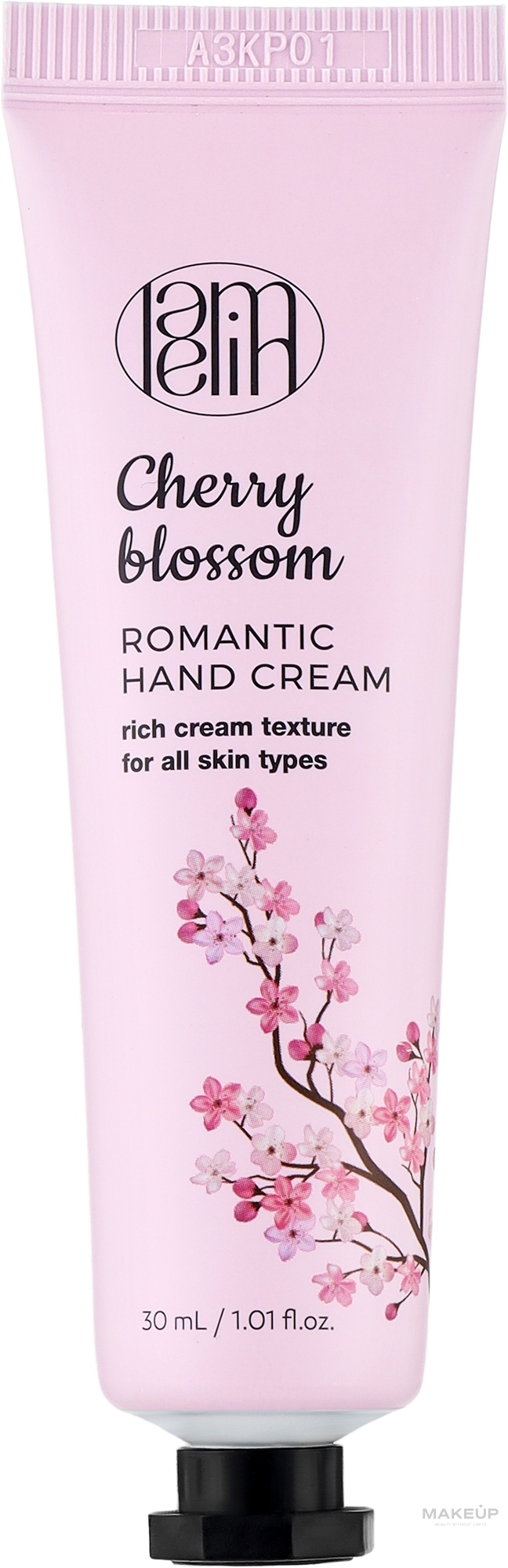 Крем для рук "Cherry Blossoms" - Lamelin Romantic Hand Cream — фото 30ml