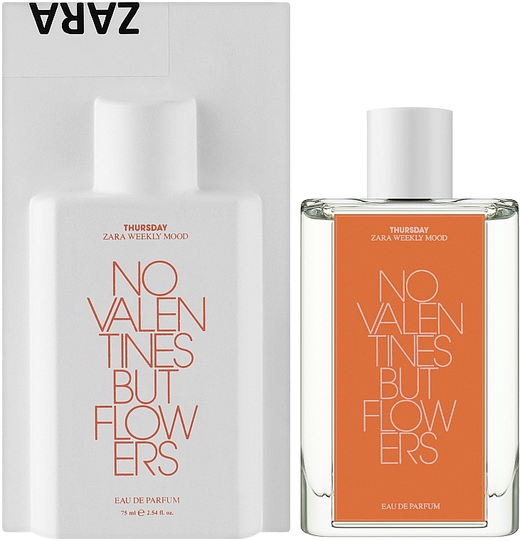 Zara Weekly Mood Thursday No Valentines But Flowers - Парфюмированная вода — фото N2