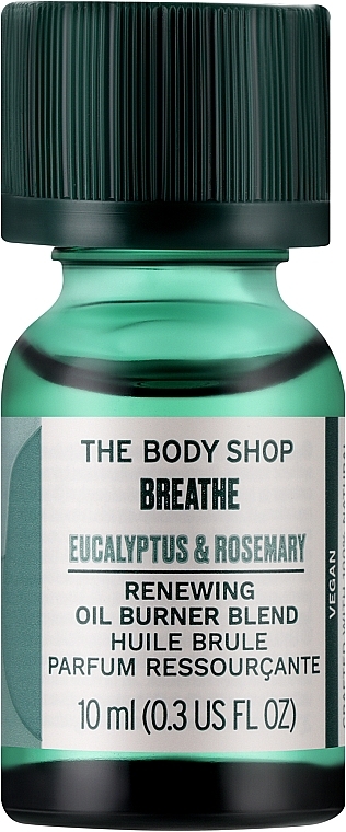 Ароматизированное масло "Эвкалипт и розмарин" Свободное дыхание - The Body Shop Breathe Renewing Oil — фото N2