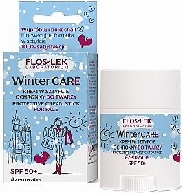 Защитный крем-стик для лица - Floslek Winter Care Cream Stick Protective Spf 50+ — фото N1