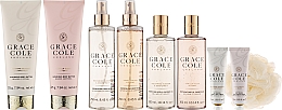 Духи, Парфюмерия, косметика Набор - Grace Cole Indulgent Collection (2xsh/gel/300ml + 2xb/butter/225g + 2xb/mist/200ml + 2xh/cr/30ml + sponge)