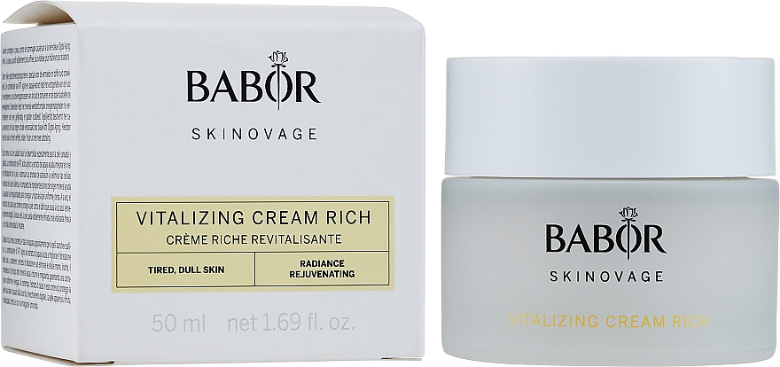 Крем Рич "Совершенство кожи" - Babor Skinovage Vitalizing Cream Rich — фото N1