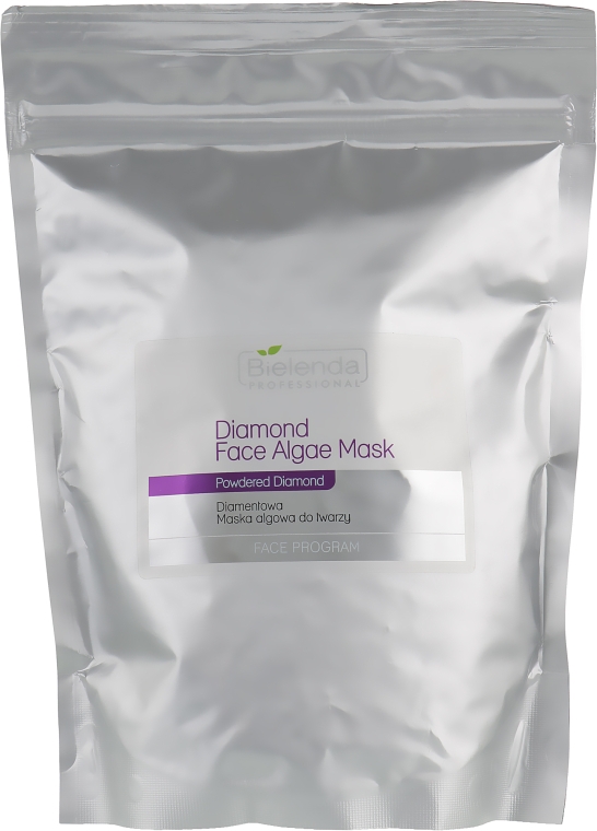 Діамантова альгінатна маска для обличчя - Bielenda Professional Diamond Face Algae Mask (запасний блок)