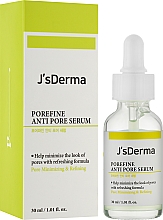 Сироватка для звуження пор - J'sDerma Porefine Anti Pore Serum — фото N2