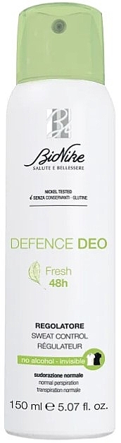 Дезодорант аэрозольный "Fresh 48H" - BioNike Defence Deo Fresh 48H Invisible — фото N1