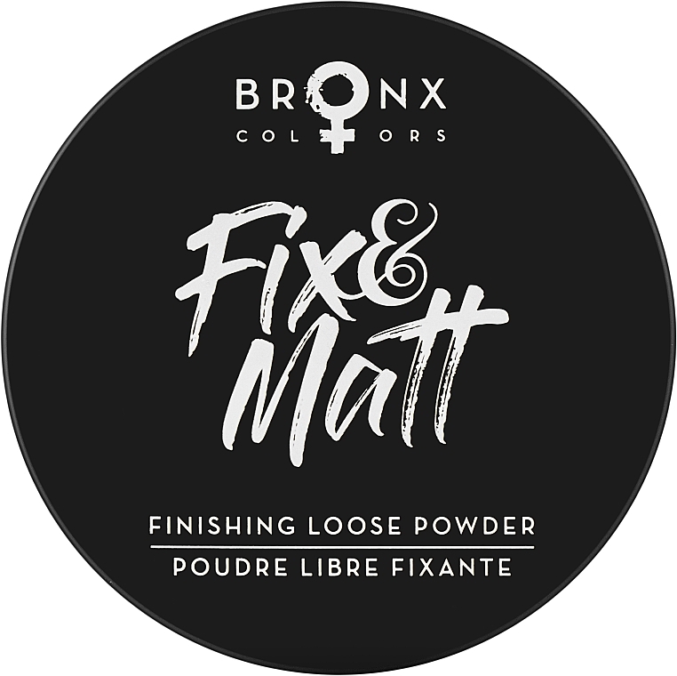 Пудра розсипчаста матувальна - Bronx Colors Fix & Matt Loose Powder — фото N2
