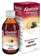 Диетическая добавка, сироп - Aflofarm Apetizer Senior Immunity — фото N1
