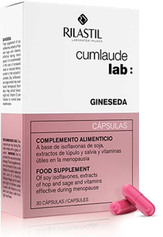 Пищевая добавка во время менопаузы - Cumlaude Lab Ginesede — фото N1