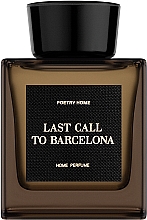 Парфумерія, косметика Poetry Home Last Call To Barcelona Black Square Collection - Парфумований дифузор