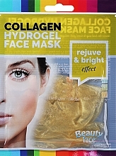 Духи, Парфюмерия, косметика Коллагеновая маска с бриллиантами и золотом - Beauty Face Collagen Gold & Diamond Regenerating Home Spa Treatment Mask