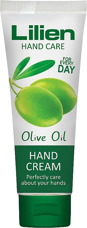 Крем для рук і нігтів "Оливкова олія" - Lilien Olive Oil Hand & Nail Cream — фото N1