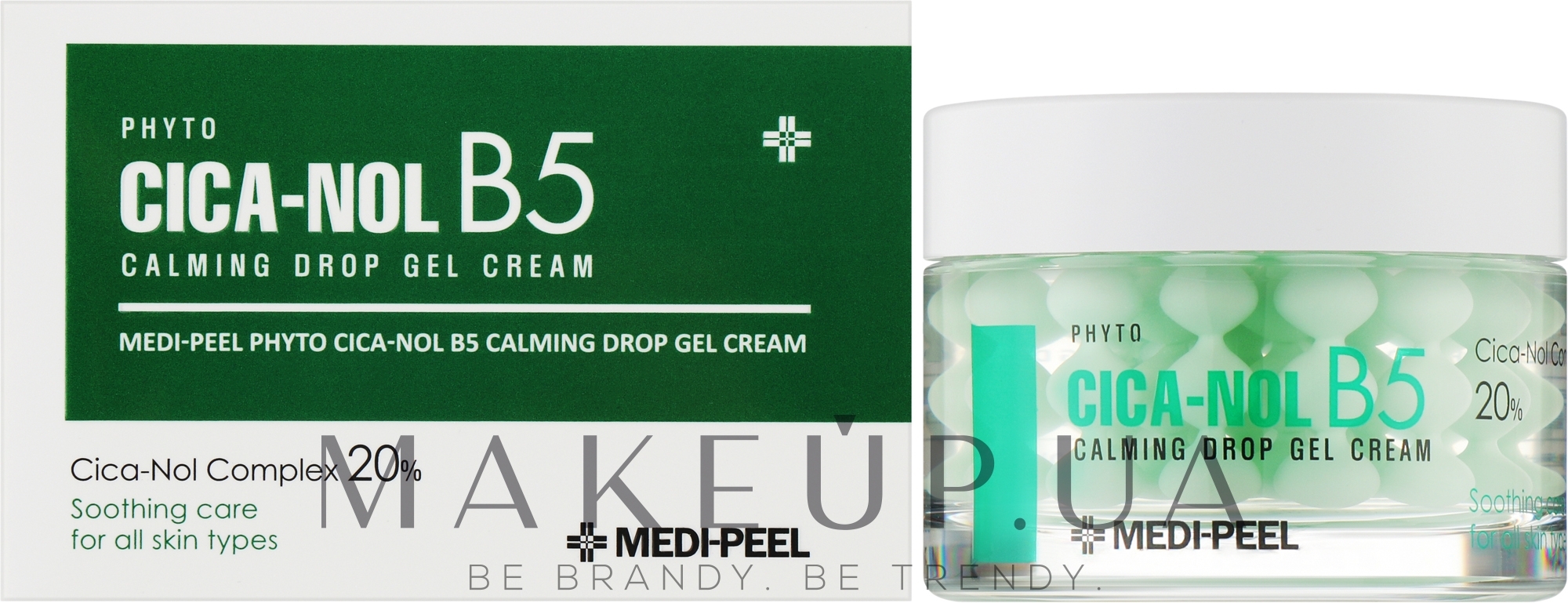 Заспокійливий капсульний крем-гель - MEDIPEEL Phyto CICA-Nol B5 Calming Drop Gel Cream — фото 50ml