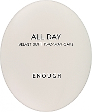 Пудра для обличчя - Enough All Day Glam Light Two-Way Cake SPF 28 PA++ — фото N2