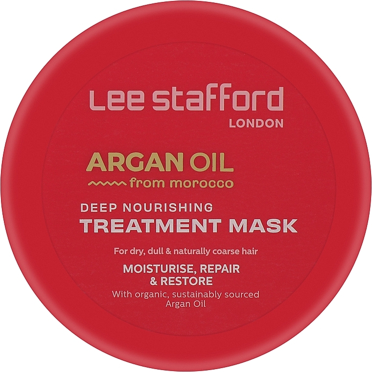 Питательная маска с аргановым маслом - Lee Stafford Argan Oil from Morocco Deep Nourishing Treatment Mask — фото N1