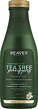Шампунь для жирного волосся з олією чайного дерева - Beaver Professional Essential Oil Of Tea Tree Shampoo — фото N1