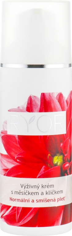 Живильний крем з календулою і паростками - Ryor Nourishing Cream With Marigold And Sprouts — фото N2