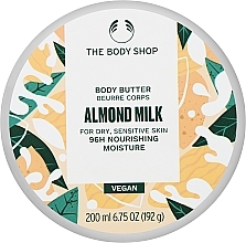 Масло для тела "Миндальное молочко" - The Body Shop Almond Milk Vegan Body Butter — фото N2