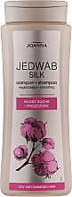 Шампунь с выравнивающим эффектом с шелком для сухих и поврежденных волос - Joanna Jedwab Silk Smoothing Shampoo — фото N1