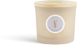 Ароматическая свеча в стакане "Лаванда" - Flagolie Fragranced Candle Lavender Relax — фото N1