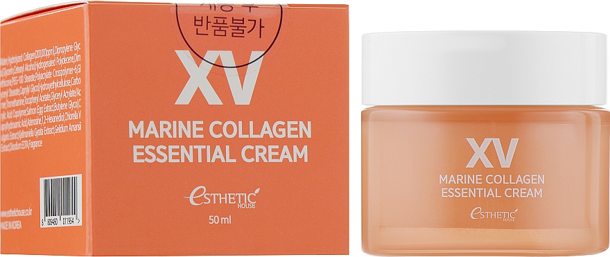 Интенсивно увлажняющий крем для лица с морским коллагеном - Esthetic House Marine Collagen Essential Cream — фото N2
