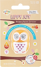 Парфумерія, косметика Дитячий бальзам для губ "Curious Owl", з ароматом персика - Ruby Rose Lippy Joy