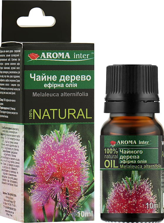 Ефірна олія "Чайне дерево" - Aroma Inter — фото N4
