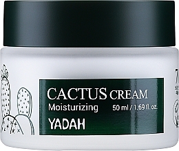 Парфумерія, косметика Зволожувальний крем для обличчя з кактусом - Yadah Moisturizing Cactus Cream