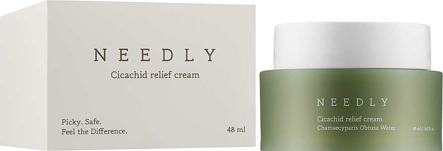 Успокаивающий крем с центеллой - Needly Cicachid Relief Cream — фото N2