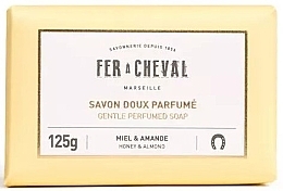Парфумерія, косметика Марсельське мило "Мед і мигдаль" - Fer A Cheval Gentle Perfumed Soap Honey & Almond