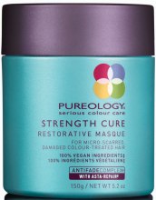 Духи, Парфюмерия, косметика Маска для поврежденных окрашенных волос - Pureology Strength Cure Restorative Masque