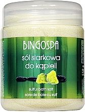 Парфумерія, косметика Сіль для ванн із сіркою - BingoSpa Sulphur Bath Salt