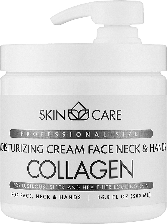 Зволожуючий та живильний крем з колагеном для обличчя, шиї та рук - Dead Sea Collection Skin Care Collagen Moisturizing & Nourishing Cream — фото N1