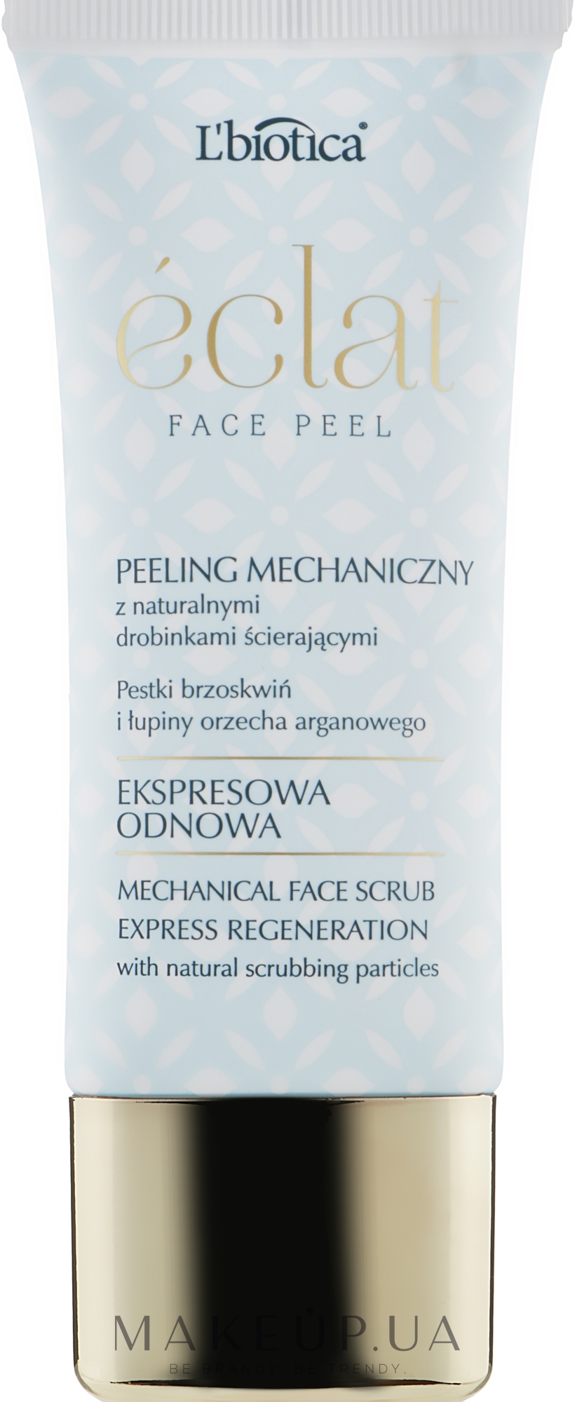Пілінг для обличчя "Механічний" - L'biotica Eclat Face Peel Mechaniczny — фото 50ml