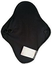 Многоразовая ежедневная прокладка с хлопком, черная - Soft Moon Ultra Comfort Regular — фото N2
