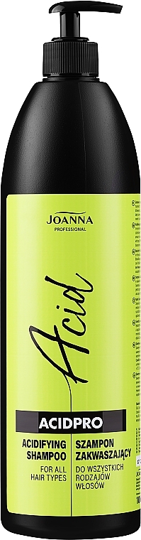 Подкисляющий шампунь для волос - Joanna Professional Acidifying Hair Shampoo — фото N2